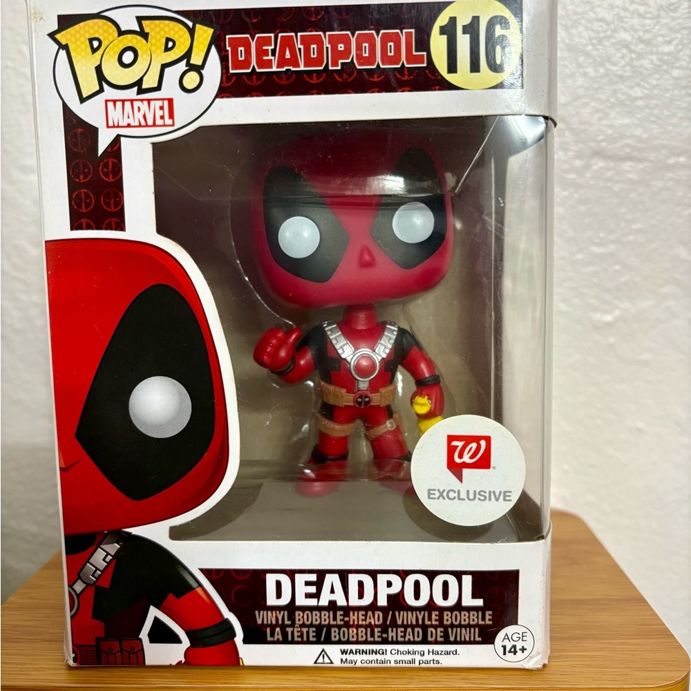 MARVEL DEADPOOL FUNKO POP FIGURE #116 💥👾
